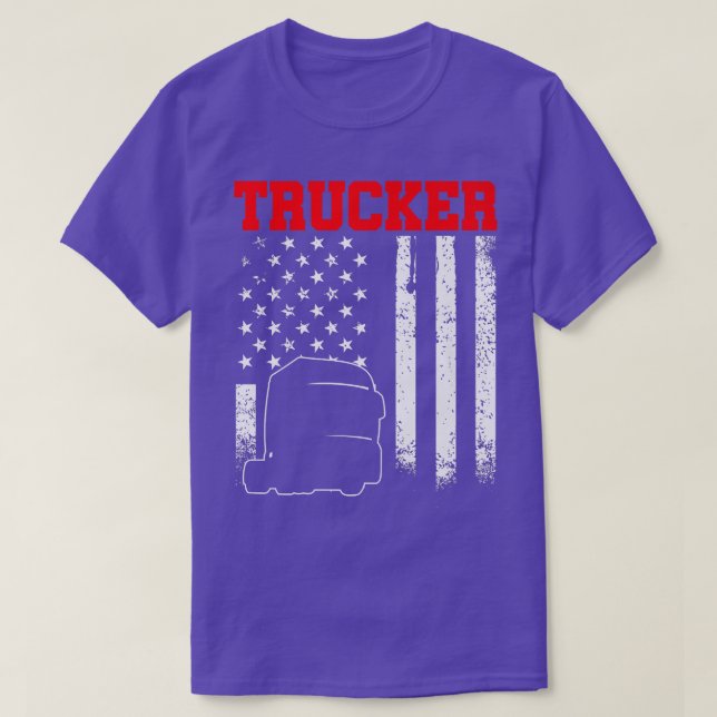 Trucker Funny Truck Driver 2953 T-Shirt (Design Front)