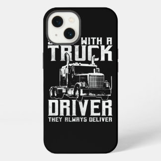Trucker Gifts Tractor Trailer Truck 18 Wheeler Sle iPhone 13 Case