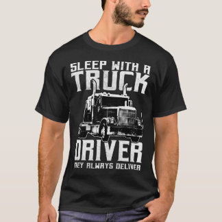 Trucker Gifts Tractor Trailer Truck 18 Wheeler Sle T-Shirt
