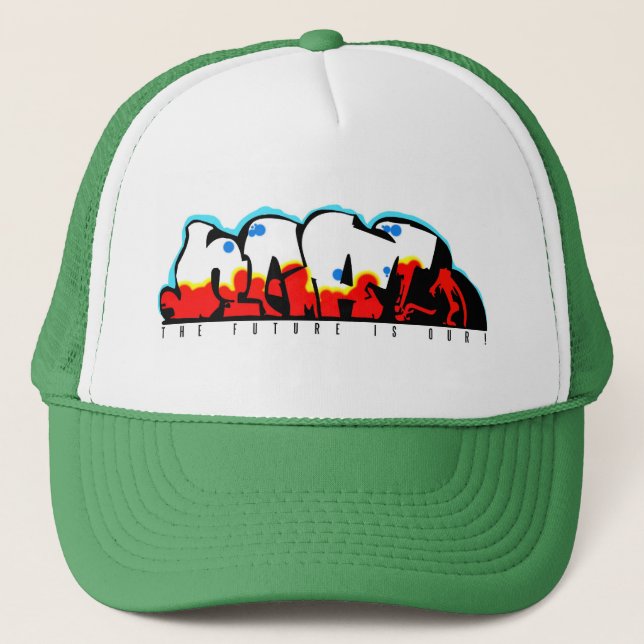 Trucker Graffiti Caps (Front)