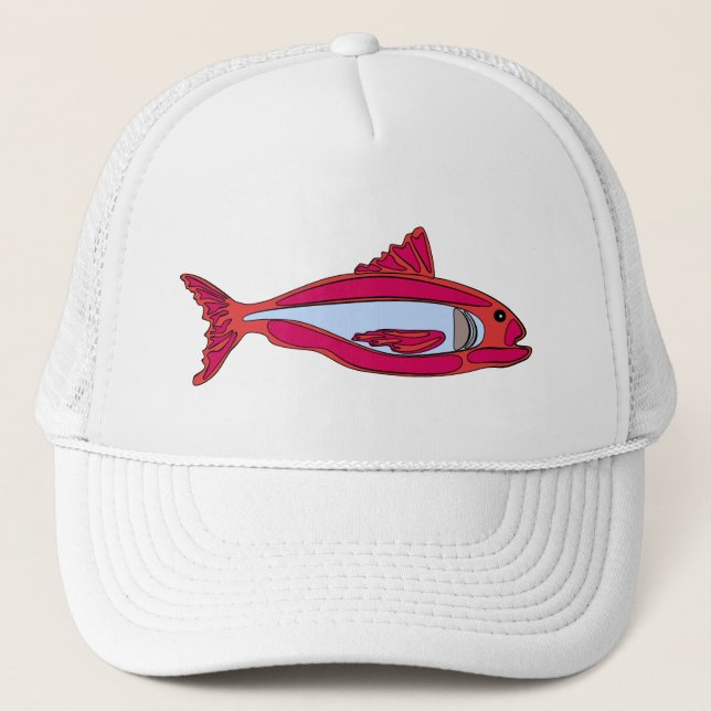 Trucker Hat fish (Front)