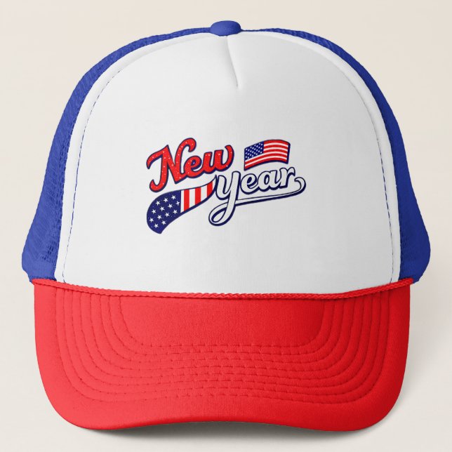 Trucker Hat for New Year 2025 (Front)