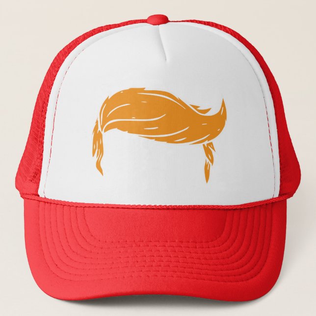 Trucker Hat Golden Hair (Front)