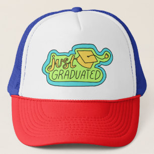 Trucker hat JUST_GRADUATED (try other colours too)