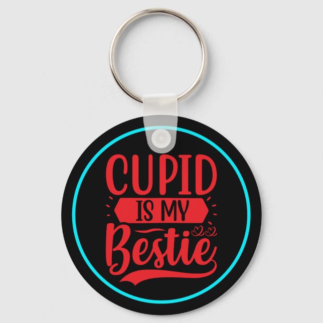 Trucker Hat Key Ring (Front)