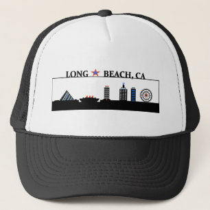 Trucker Hat of Long Beach Monuments