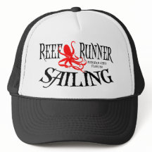 Trucker Hat - Reef Runner Sailing Octopus