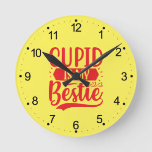 Trucker Hat Round Clock