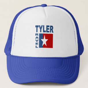Trucker hat royal blue TRAVEL TYLER