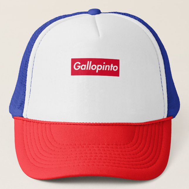 Trucker Hat Teequicia Gallo Pinto (Front)