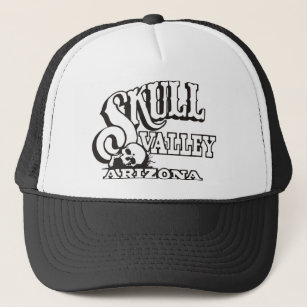 Trucker Hat w/ Skull Valley, Arizona Logo