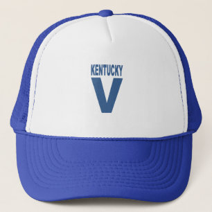 Trucker Hat white royal KENTUCKY VICTORY