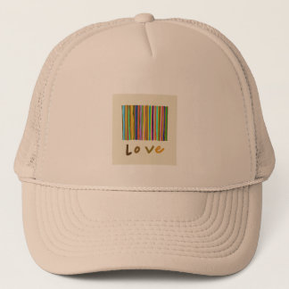 Trucker Hat with "love"