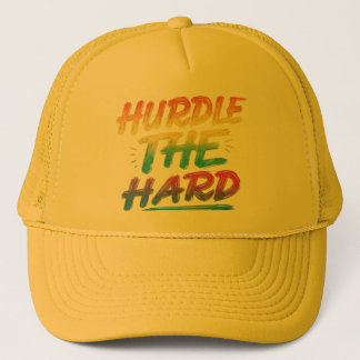 Trucker HatDynamic Cap Design: "Hurdle the Hard"