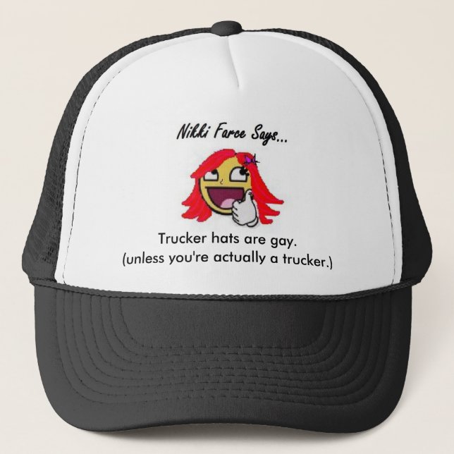 Trucker hats. trucker hat (Front)