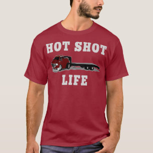 Trucker Hot Shot Trucking  Dually Trailer CDL T-Shirt