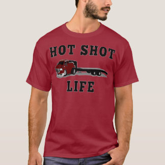 Trucker Hot Shot Trucking  Dually Trailer CDL T-Shirt