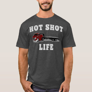 Trucker Hot Shot Trucking OTR Diesel Dually CDL T-Shirt