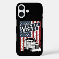 Trucker Legend Funny Semi Truck Driver Trucking
