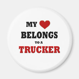Trucker Love Magnet