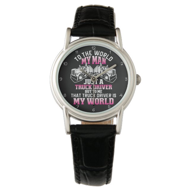 Trucker Man, My World Watch (Front)