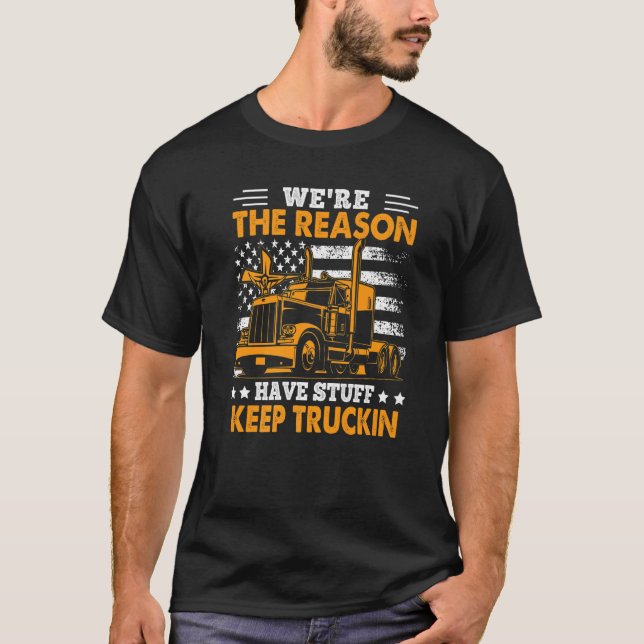 Trucker Mechanic Diesel Men Women Truck Driver T-Shirt (Front)