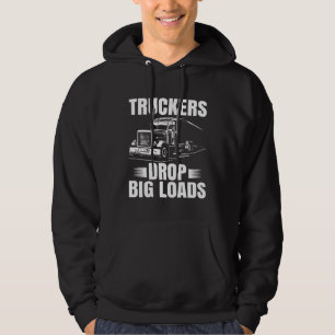 Trucker Men Truck Driver Husband Semi Trailer 5 Hoodie