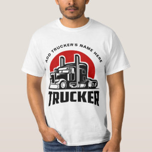 Trucker Personalised  T-Shirt