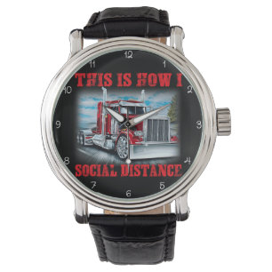 Trucker: This Is How I Social Distance Watch