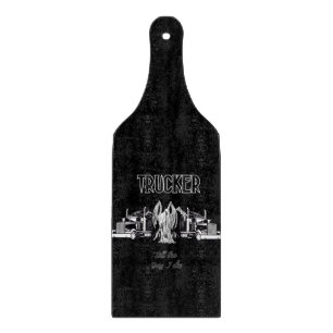 Trucker till the day I die Cutting Board