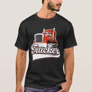 Trucker vintage logo T-Shirt