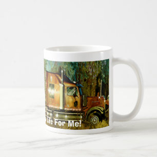 TRUCKERS BIG RIG TRUCK STOP COFFEE MUGS