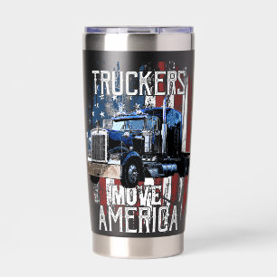 Truckers Move America Insulated Tumbler