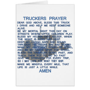 Truckers Prayer
