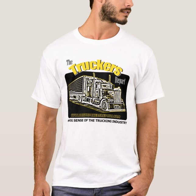 Truckers Report Member T-Shirt (Front)