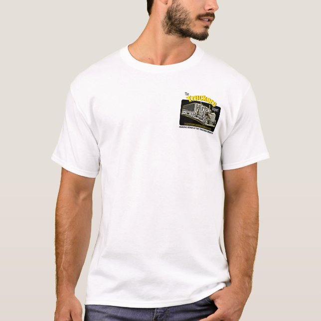 Truckers Report Pocket T-Shirt (Front)