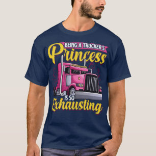 Truckers Trucker Wife Funny Truck Driver Gift T T-Shirt