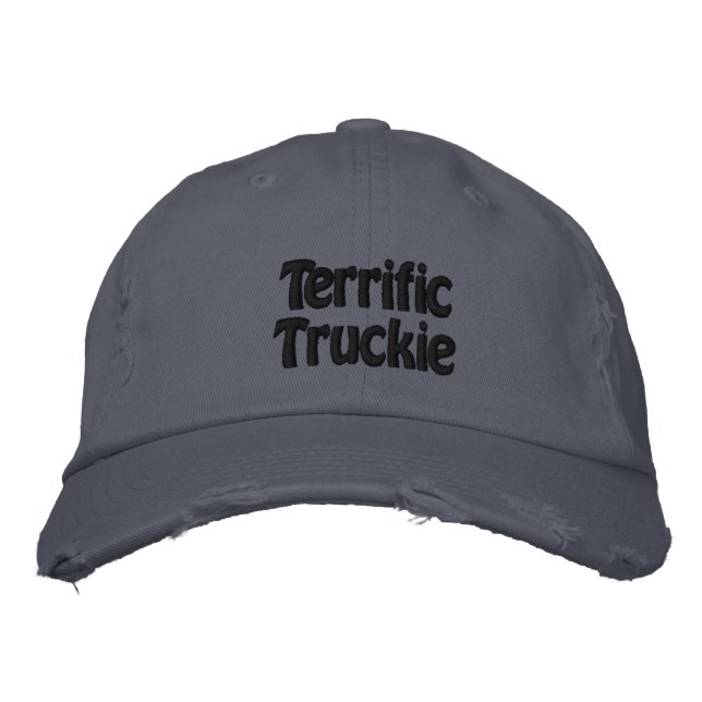 Truckie baseball cap by dalDesignNZ (Front)