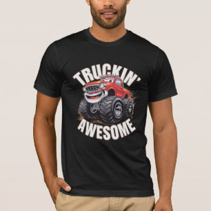 Truckin’ Awesome: Built for the Road! T-Shirt