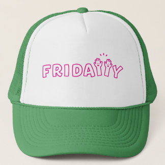 Truckin into Friday Trucker Hat