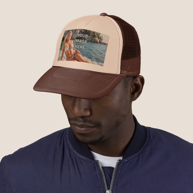 TRUCKIN’! 🧢 Trucker Hat – Add Image or Text (In Situ)