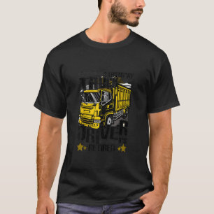 Trucking A Legendary Truck Driver Retired Trucker  T-Shirt