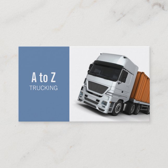 Trucking Business Card (Front)