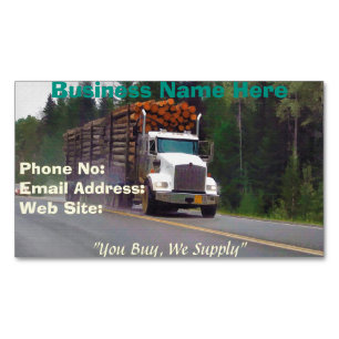 Trucking Firms Delivery Transport Biz Cards