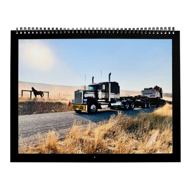 Trucking Out West Calendar (Cover)