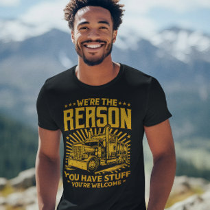 Trucking pride displayed through artistic design T-Shirt