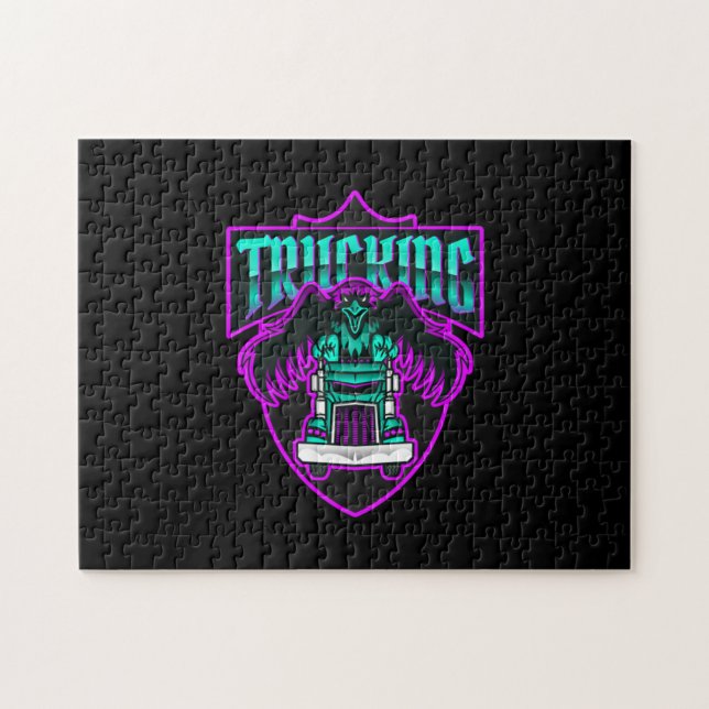 Trucking Transportation jigsaw puzzle (Horizontal)