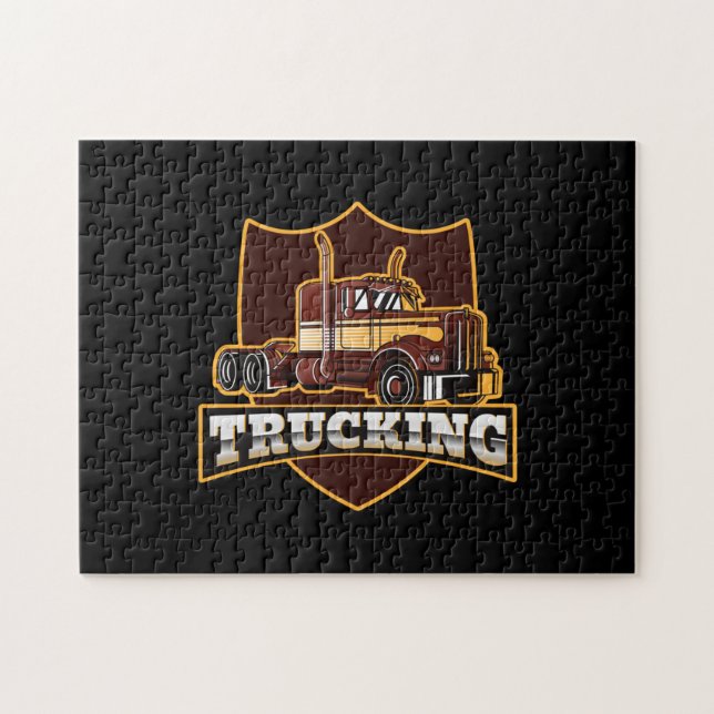 Trucking Transportation jigsaw puzzle (Horizontal)