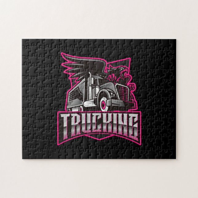 Trucking Transportation jigsaw puzzle (Horizontal)