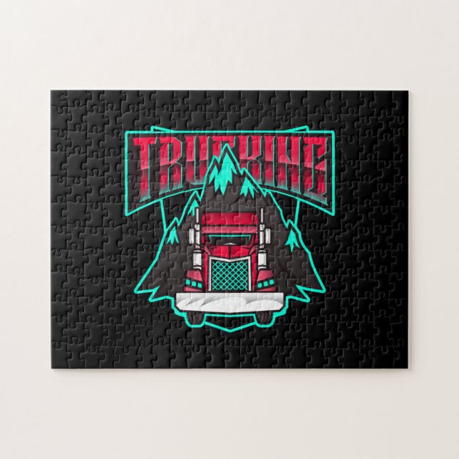 Trucking Transportation jigsaw puzzle (Horizontal)